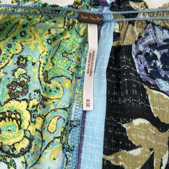 Free People Paisley and Floral Top - Picture 4 of 5